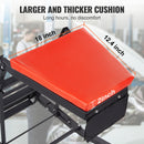 VEVOR autode ülemine roomik, reguleeritav kõrgus 1219-1930 mm, 180 kg võimalus, 4 pöörlevat ratast, kokkupandav vastupidav roomik remondiks