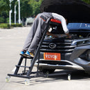 VEVOR ülemine ratastool, reguleeritav 108-165 cm, 181 kg, 4 pöörlevat ratast, polsterdatud platvorm, kokkupandav, sobib garaaži ja remondiks