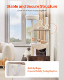 VEVOR kaķu rāpšanās koks, kaķu skrāpēšanas koks, spēļu koks, 580x500x1400 mm