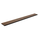 VEVOR koka līstu akustiskie paneļi, 200 × 2400 mm, MDF akcenta koka sienas paneļi modernam interjeram, mākslīgā koka sienas paneļi stilīgam dekoram un trokšņu samazināšanai, valrieksta krāsā