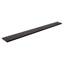 VEVOR koka līstu akustiskie paneļi, 200 × 2400 mm, MDF akcenta sienas paneļi modernam interjera dizainam, mākslīgā koka sienas paneļi trokšņu samazināšanai, melnā ozola krāsā