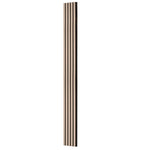 VEVOR koka līstu akustiskie paneļi, 200 × 2400 mm, MDF akcenta koka sienas paneļi modernam interjera dekoram, mākslīgā koka sienas paneļi trokšņu samazināšanai, sudrabkoka krāsā