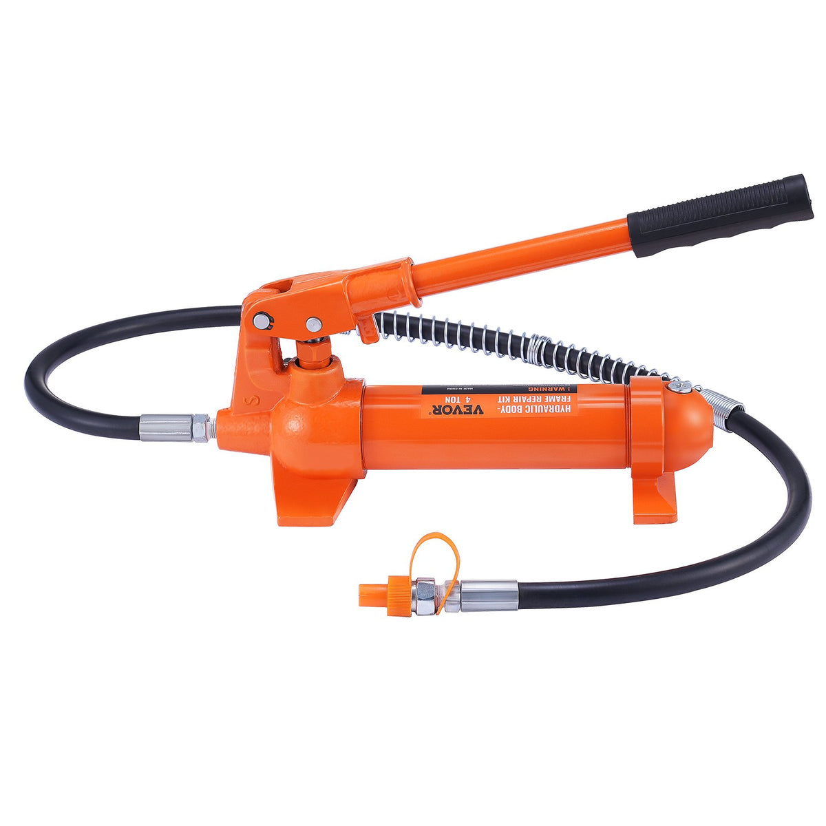 VEVOR 4 Ton Porta Power Kit - kaasaskantav hüdrauliline tõstuk koos 3,9 ft/1,2 m õlivoolikuga, autokere remondikomplekt koos hoiukastiga, sobib autode remondiks, veoautodele, põllumajandusele (8800 LBS)