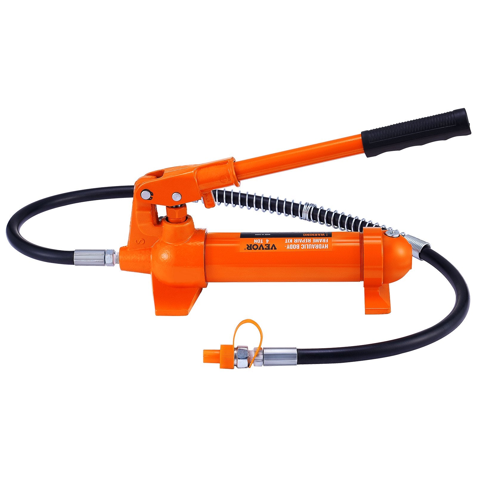 VEVOR 4 Ton Porta Power Kit - kaasaskantav hüdrauliline tõstuk koos 3,9 ft/1,2 m õlivoolikuga, autokere remondikomplekt koos hoiukastiga, sobib autode remondiks, veoautodele, põllumajandusele (8800 LBS)