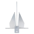 Fluke tipa enkura komplekts, 3,9 kg karsti cinkota tērauda fluke enkurs ar 2,4 m ķēdi, 22,8 m virvi un divām 10 mm šaklēm, jūras laivu enkurs maziem kuģiem līdz 5,5 m, piemērots jūrai, upēm un piekrastes zonām