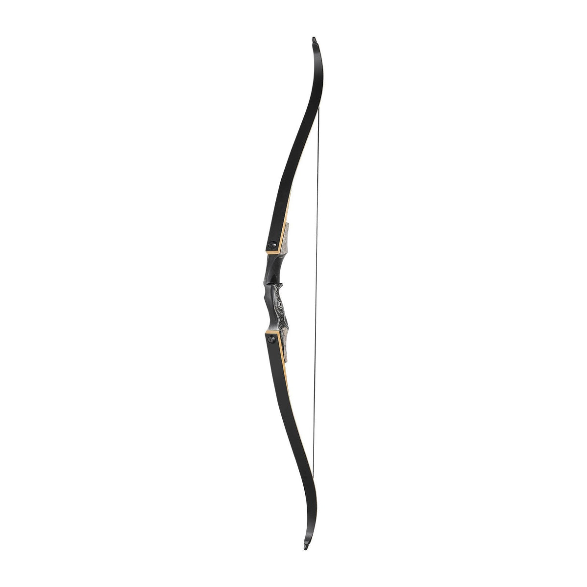 Sporta un mērķšaušanas komplekts ar recurve loku — 152 cm izjaucams koka loks labročiem ar ergonomisku rokturi, piemērots treniņiem un šaušanai mērķī (13,6 lbs), iesācējiem un pieredzējušiem