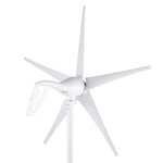 VEVOR 500 W vēja turbīnas ģenerators 12 V ar MPPT kontrolieri, 5 lāpstiņas, palaišanās vēja ātrums 2,5 m/s, regulējams vēja virziens, piemērots mājām, fermām, kemperiem un laivām