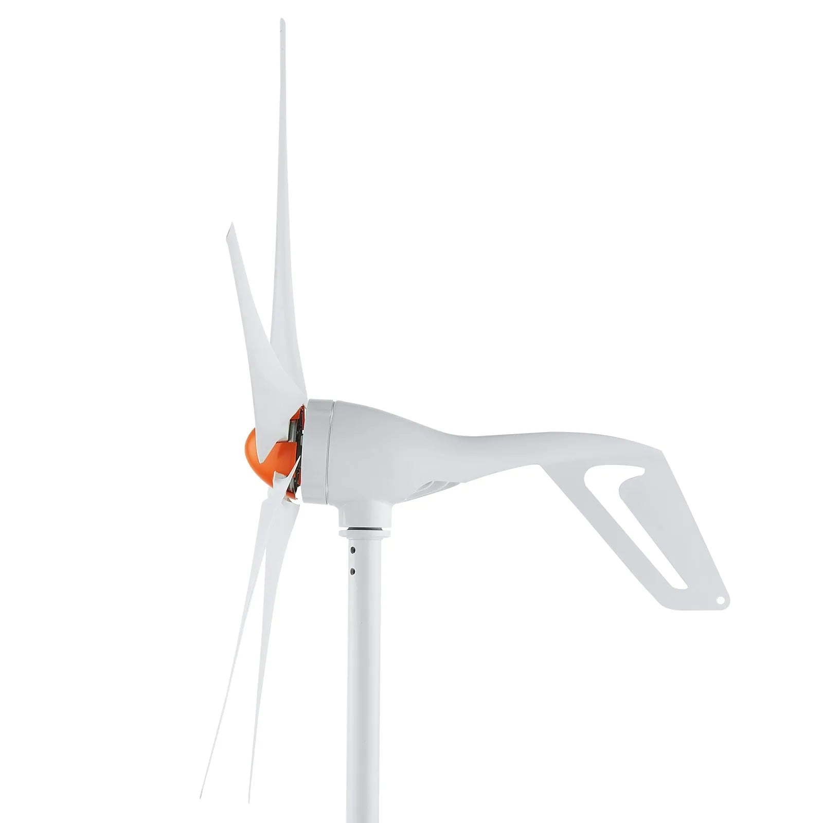 VEVOR 500 W vēja turbīnas ģenerators 12 V ar MPPT kontrolieri, 5 lāpstiņas, palaišanās vēja ātrums 2,5 m/s, regulējams vēja virziens, piemērots mājām, fermām, kemperiem un laivām