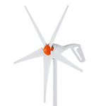 VEVOR 500 W vēja turbīnas ģenerators 12 V ar MPPT kontrolieri, 5 lāpstiņas, palaišanās vēja ātrums 2,5 m/s, regulējams vēja virziens, piemērots mājām, fermām, kemperiem un laivām