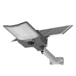VEVOR 12 W saules ielas lampa āra apstākļiem, 900 lm, augstas jaudas LED prožektors autostāvvietām ar krēslas–rītausmas režīmu, dalītā tipa drošības apgaismojums ar RF tālvadību, IP65, piebraucamajam ceļam un pagalmam