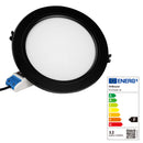 12 W RGB+CCT LED iebūvējamais gaismeklis ar 2,4 GHz vadību