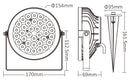 LED aia-/fassaadivalgusti 25W 2100lm, RGB+CCT 220V, 25° valgusnurk, MiLight