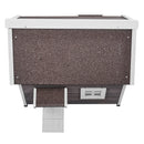 VEVOR Āra kaķu māja, laikapstākļu izturīga, patversme vairākiem kaķiem, āra koka kaķu māja ar lielām sānu durvīm, PVC durvju aizkariem, atveramu jumtu, caurspīdīgu logu, 56 cm (G) x 76 cm (P) x 66 cm (A)