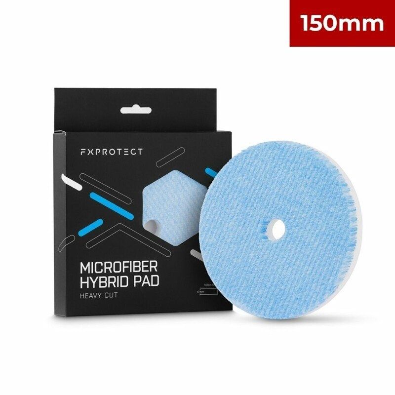 FX PROTECT MICROFIBER HYBRID PAD 150mm - Mikroškiedras pulēšanas ripa
