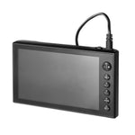 VEVOR trīskāršās kameras endoskops ar 17,8 cm HD IPS dalītā ekrāna displeju, 8× tālummaiņu, 5000 mAh akumulatoru, IP67 ūdensizturību un 5 m + 3 m kabeļiem auto diagnostikai, cauruļvadiem un tehniskām pārbaudēm