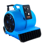 VEVOR grīdas ventilators, 1400 apgr./min, 6800 m³/h gaisa plūsma, ar 3 pūšanas leņķiem un 3 ātrumiem