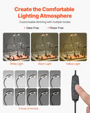 Магнитная паяльная станция с третьей рукой, 3× светодиодной лампой, 4 держателями для печатных плат и 360° держателем для пистолета горячего воздуха, сверхмощная базовая модель для работы с электроникой