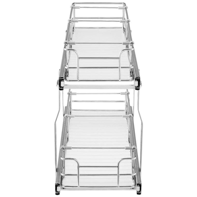 VEVOR 2-līmeņu izvelkamais skapja organizators zem izlietnes 21 x 22 cm