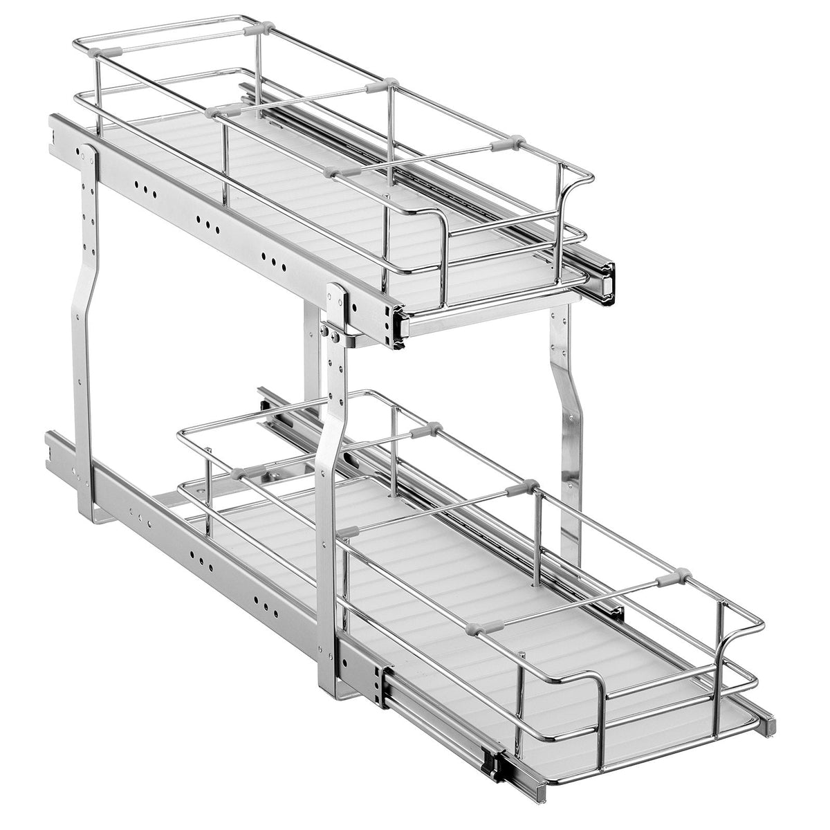 VEVOR 2-līmeņu izvelkamais skapja organizators zem izlietnes 21 x 22 cm