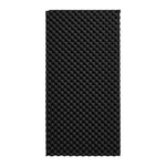 VEVOR akustiskie putu paneļi 122 × 61 × 5 cm, 4 gab., ugunsdroši skaņu absorbējoši sienu un griestu paneļi ar olu formas reljefu, melni