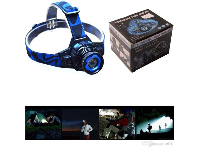 LED CREE XML T6  2080 ZOOM galvas lukturis