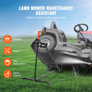 VEVOR teleskopiskais apkopes pacēlājs zāles pļāvējam, 400 kg celtspēja, ar kloķa rokturi un uzgali elektroinstrumentam, salokāms, melns