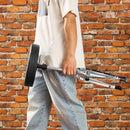 VEVOR regulējams bungu krēsls ar 490–585 mm augstumu, polsterētu sēdvirsmu, neslīdošām kājām, 5A bungu vicinātājiem un 150 kg slodzes kapacitāti; 360° rotējošs modelis bundziniekiem