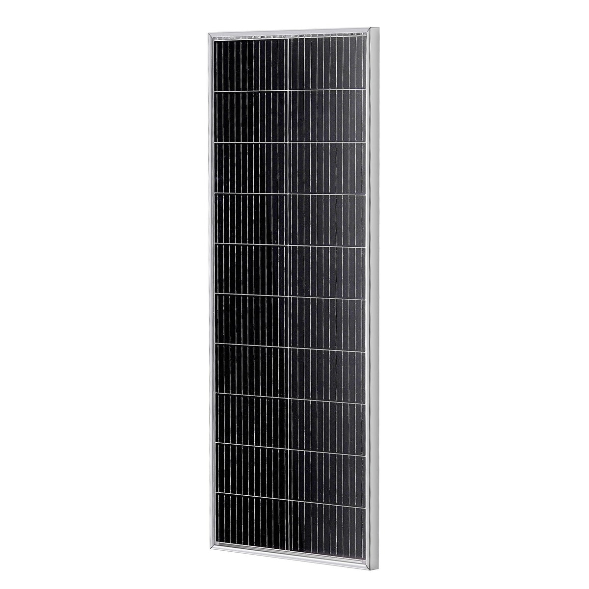 VEVOR 100W 12V monokristālisko saules paneļu komplekts ar lādētāja kontrolieri