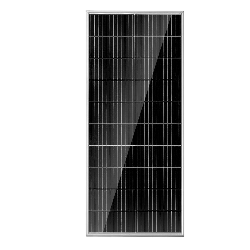 VEVOR 100W 12V monokristālisko saules paneļu komplekts ar lādētāja kontrolieri