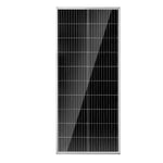 VEVOR 100W 12V monokristālisko saules paneļu komplekts ar lādētāja kontrolieri