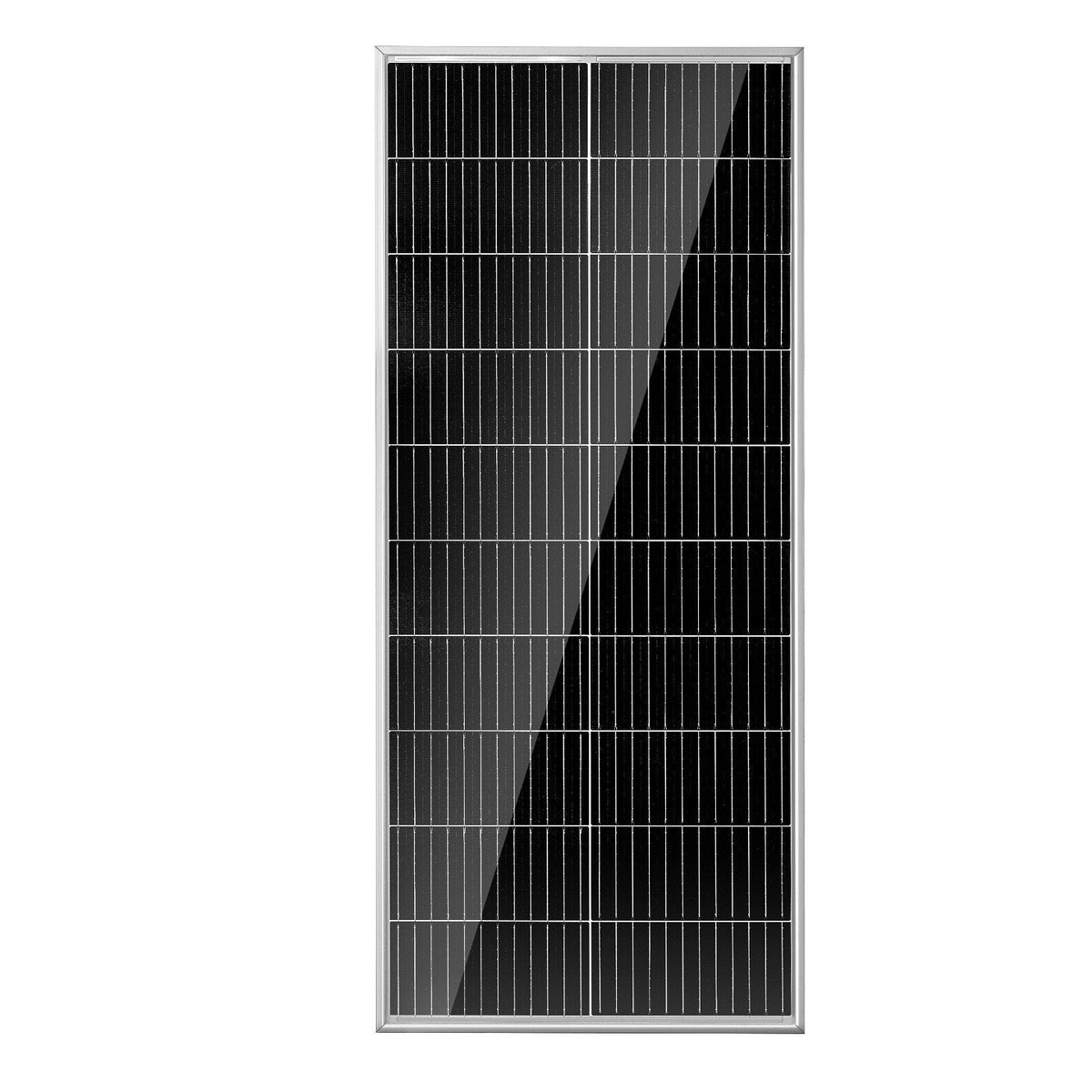 VEVOR 100W 12V monokristālisko saules paneļu komplekts ar lādētāja kontrolieri