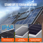Available in 10 days! VEVOR 100W Monocrystalline Solar Panel Kit 12V Solar Panels and Charge Controller