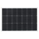 VEVOR 100 W monokristālisks saules panelis, 23 % augstas efektivitātes PV modulis ar stabilu MC4 pieslēgumu, alumīnija rāmis un IP65 aizsardzība, piemērots automobiļiem, laivām, kemperiem, plakaniem jumtiem un autonomām sistēmām
