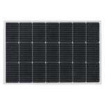 VEVOR 100 W monokristālisks saules panelis, 23 % augstas efektivitātes PV modulis ar stabilu MC4 pieslēgumu, alumīnija rāmis un IP65 aizsardzība, piemērots automobiļiem, laivām, kemperiem, plakaniem jumtiem un autonomām sistēmām