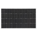VEVOR monokristāliskais saules panelis 200 W, 23 % augstas efektivitātes PV modulis ar MC4 savienojumu un alumīnija rāmi, IP65 ūdensizturīgs saules panelis automašīnām, laivām, kemperiem, plakaniem jumtiem un autonomām sistēmām