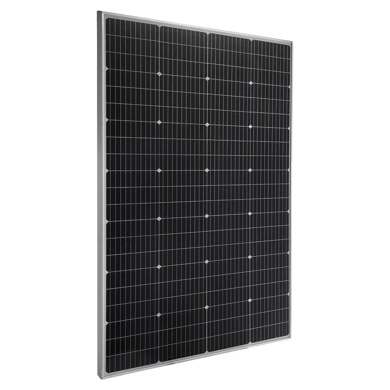 VEVOR monokristāliskais saules panelis 200 W, 23 % augstas efektivitātes PV modulis ar MC4 savienojumu un alumīnija rāmi, IP65 ūdensizturīgs saules panelis automašīnām, laivām, kemperiem, plakaniem jumtiem un autonomām sistēmām