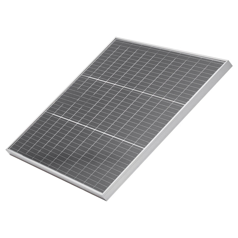VEVOR 2 gab. 100 W bifaciālie saules paneļi, 23 % augstas efektivitātes N tipa monokristāliskais PV modulis ar MC4 izvadi un alumīnija rāmi, IP67 ūdensizturīgs saules panelis automašīnām, laivām, kemperiem, plakaniem jumtiem un autonomām sistēmām