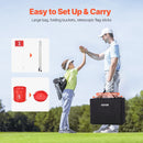 VEVOR 3 Cauruļu Pārnēsājamais Golfs Bērniem un Pieaugušajiem