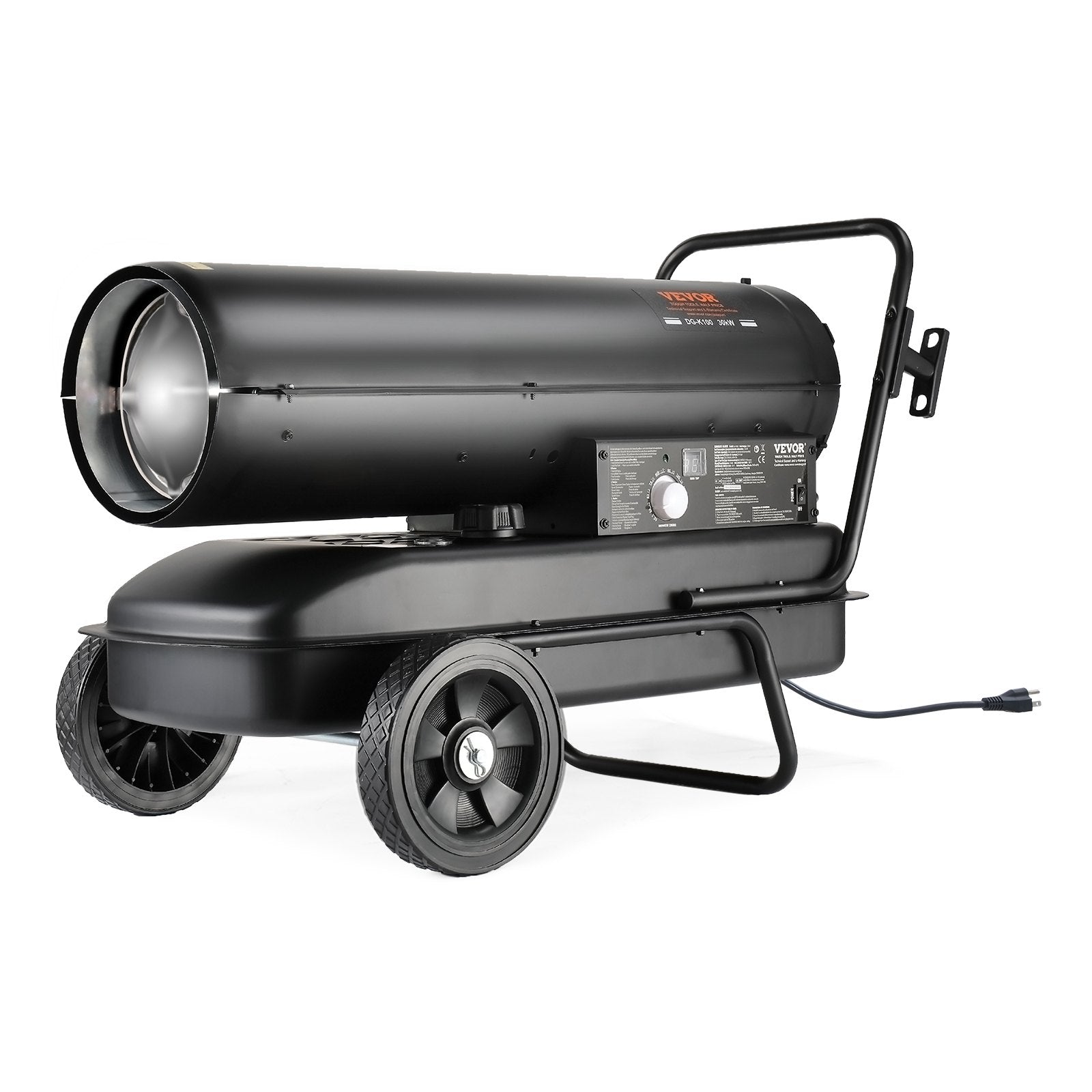 VEVOR 100,000 BTU Kerosene/Diesel Compressed Air Torpedo Heater with Thermostat