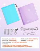 VEVOR sensorās šūpoles bērniem, divslāņu auduma sensorais šūpuļtīkls lietošanai telpās un ārā, ar 360° grozāmu griestu stiprinājumu, O veida siksnu un regulējamu augstumu, maksimālā slodze 136 kg