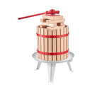 Ручной пресс для фруктового вина 12 литров, деревянная корзина, для производства вина