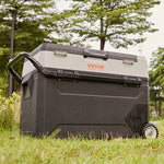 38L VEVOR automašīnas ledusskapis/saldētava, ideāls risinājums automašīnām, kravas automašīnām, treileriem, laivām, kā arī lietošanai mājās vai āra aktivitātēs, piemēram, ceļojumos, makšķerēšanā un kempingā.