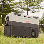 45L VEVOR automašīnas ledusskapis/saldētava, ideāls risinājums automašīnām, kravas automašīnām, treileriem, laivām, kā arī lietošanai mājās vai āra aktivitātēs, piemēram, ceļojumos, makšķerēšanā un kempingā.
