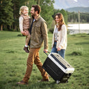 VEVOR auto ledusskapis ar kompresoru 35 l, -20 °C līdz 20 °C, DC 12/24 V un AC 100–240 V, ar lietotnes vadību, riteņiem un divām dzesēšanas zonām, piemērots RV, laivām, kempingam un makšķerēšanai
