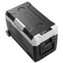 VEVOR auto ledusskapis ar kompresoru 35 l, -20 °C līdz 20 °C, DC 12/24 V un AC 100–240 V, ar lietotnes vadību, riteņiem un divām dzesēšanas zonām, piemērots RV, laivām, kempingam un makšķerēšanai