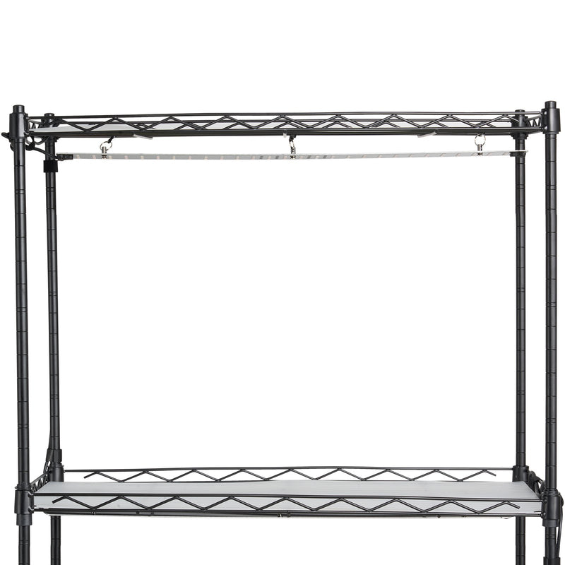 Available in 10 days! VEVOR plant stand with grow lights - 4 levels, 45W, height 126.5 cm