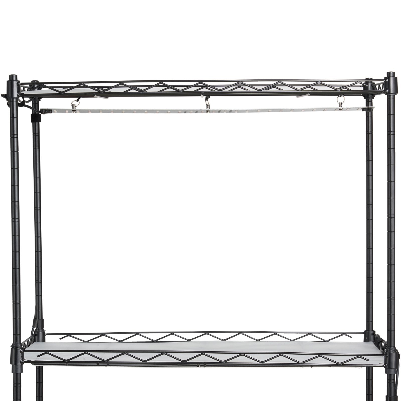 Pieejams 10 dienu laikā! VEVOR stends ar augu audzēšanas lampām - 4 līmeņi, 45W, augstums 126.5 cm