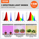 Available in 10 days! VEVOR plant stand with grow lights - 4 levels, 45W, height 126.5 cm