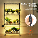 Available in 10 days! VEVOR plant stand with grow lights - 4 levels, 45W, height 126.5 cm