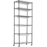 Augu statīvs ar augu lampām, 6 līmeņi, 150 W, 180 cm augsts augu audzēšanas plaukts